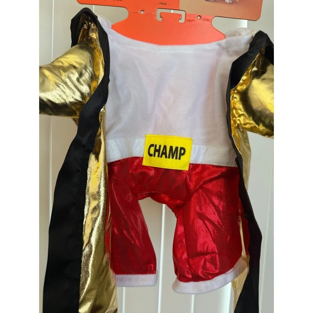 New Boots and Barkley Dog Boxing Champ Frontal Halloween Costume Size Medium